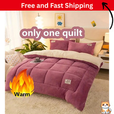 Luxury Quilted Fleece Blanket