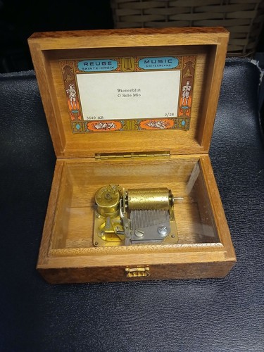 Reuge music box swiss - swiss, made