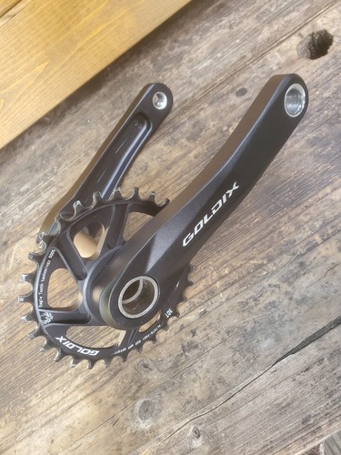 Goldix 155mm crankset - 155mm, shimano