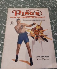 Vintage THE RING Magazine 1960 Fight Pictures of the Century RG31