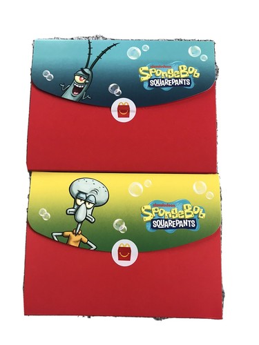 Mcdonalds happy meal spongebob - mcdonalds,