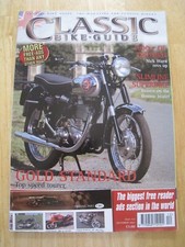 CLASSIC BIKE GUIDE MAGAZINE
