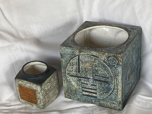 Beautiful troika cube vases - 2,