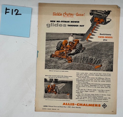 1957 allis chalmers - allis-chalmers, no.