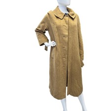 Vintage 1950s Tan Wool Over