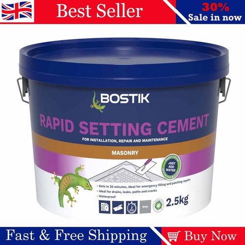 Rapid setting cement 5kg - 2.5kg,