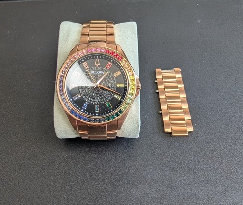 Bulova rainbow watch - bulova,