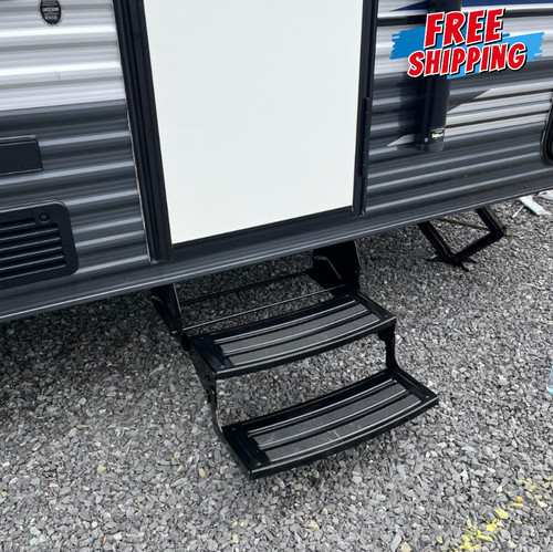 Steel entry steps anti - 24",