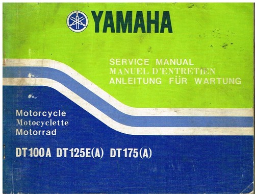 Yamaha dt100a dt125e - yamaha, dt125e(a)