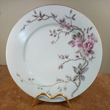 Antique, Limoges, France Depose,  Hand Painted & Floral Luncheon Plate, 22.5cm