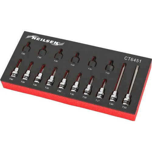 Neilsen 16pc long torx bit - neilsen,