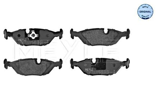 Rear disc brake pad set - rear,