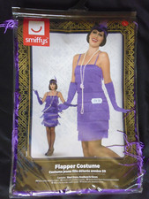 1920s Flapper Dress Women's  Charleston Gatsby Ladies Fancy Dress Costume Size L