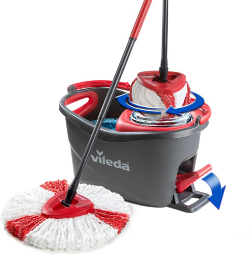 Vileda turbo microfibre mop - microfibre,