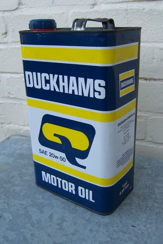 Vintage duckhams motor - q, oil