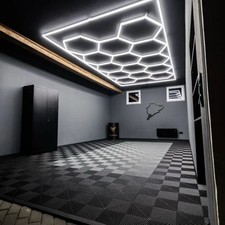 14x Hexagon LED Garage Light