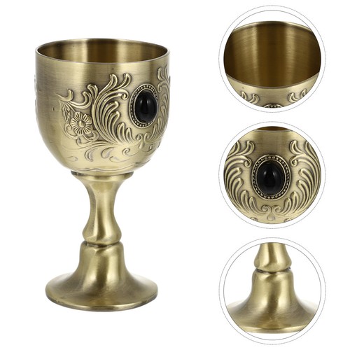 Cup high quality - metal, red