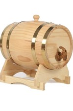 Wooden 5L Wine Barrel Beer