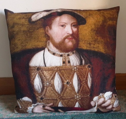 King henry v111 cushion case - king,