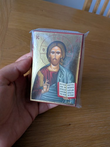 Jesus christ orthodox wooden - orthodox,