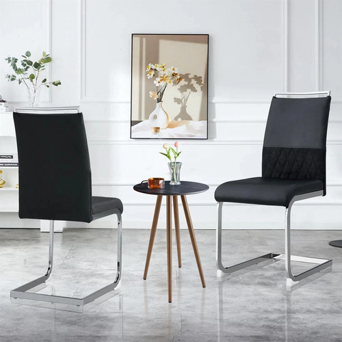 Cantilever dining chairs - cantilever,