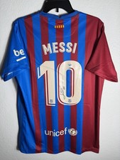 Lionel Messi Signed Barcelona