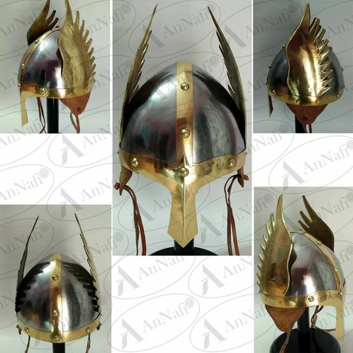 Medieval knight viking helmet - knight,