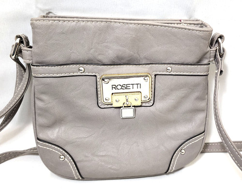 Rosetti gray faux leather - faux,