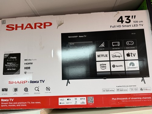 Sharp roku c43gjx - sharp,