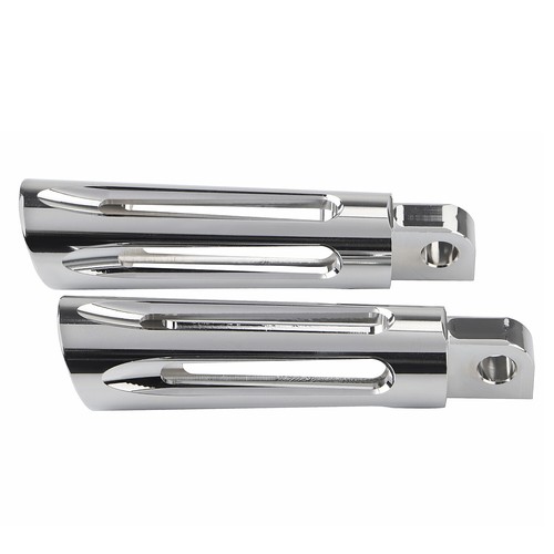 Chrome cut rear passenger foot - cut,