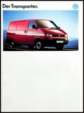VW Bus T4 Transporter Brochure