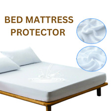 Terry Towel Waterproof Mattress Protector Non-Allergenic Fitted Bed Cover