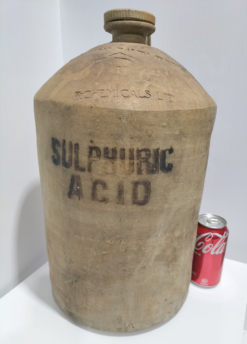 Antique demijohn rare - rare, xl