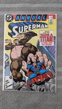 Superman Annual #1,2,3,  3 Issue Run from 1987-1991