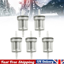 NEW 5x In Line Fuel Filter 4mm