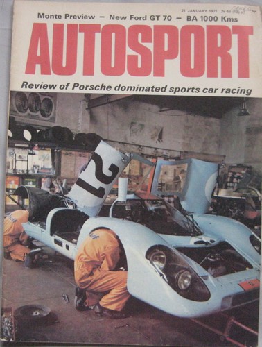 Autosport magazine january - magazine,