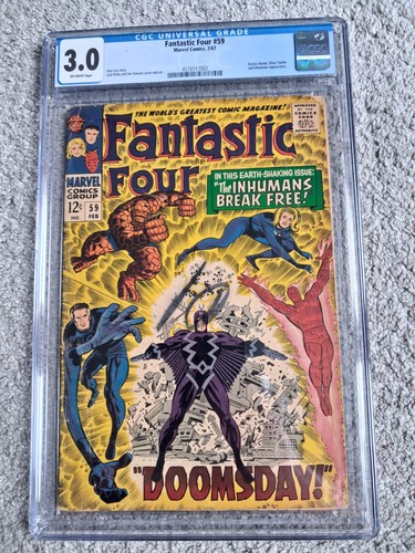 Fantastic four cgc 3 0 - #59,