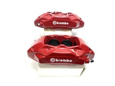 GENUINE VW TOUAREG FRONT LEFT + RIGHT BREMBO BRAKE CALIPERS 2004-2018 330/32mm