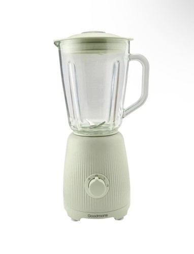 Goodmans stripe glass jug - glass,