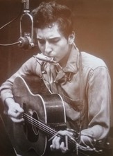 Bob Dylan (Early 1960s) - Miniature Poster/Book Clipping