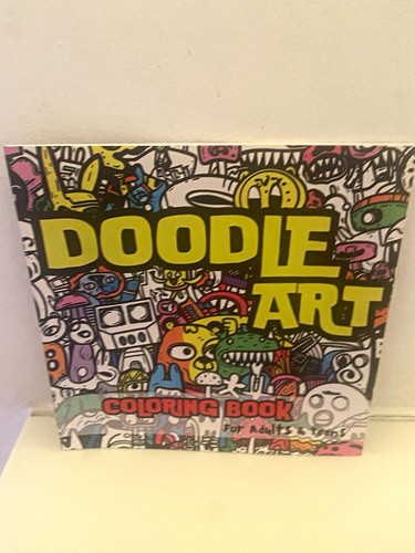 Doodle art coloring book - doodle,
