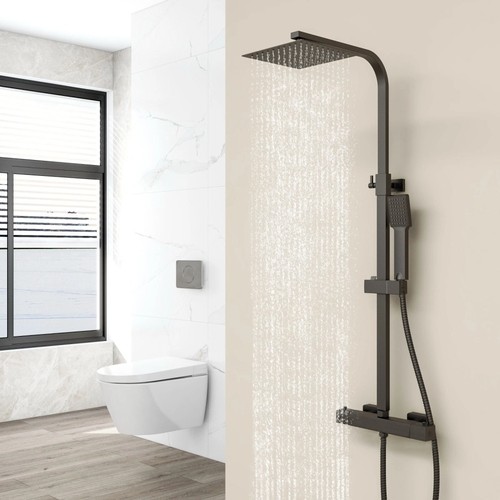 Thermostatic shower mixer - shower, twin