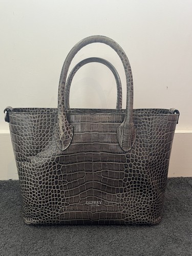 Osprey green crocodile leather - osprey,