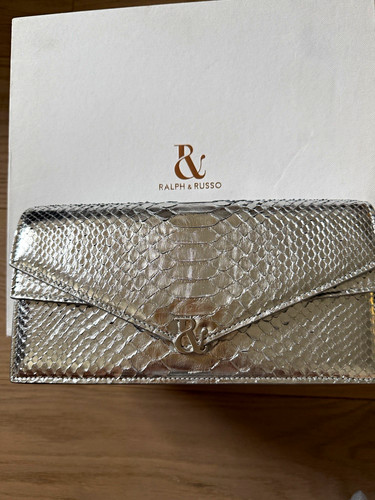Ralph russo metallic silver - &,