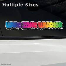 Wake Zone Warrior Boat Vinyl