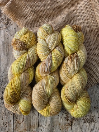 Hand dyed yarn - -, sock