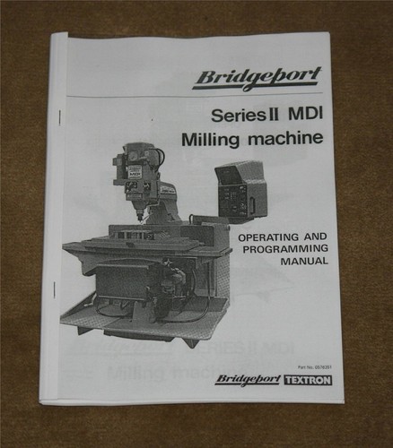 Bridgeport series mdi - bridgeport,
