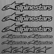 alpinestars sticker decal