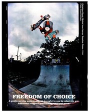 PSK47 SKATEBOARDING MAGAZINE  PICTURE 11X8" CHRISTIAN HOSOI
