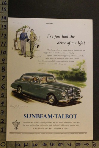 1953 sunbeam talbot - 1953, sedan